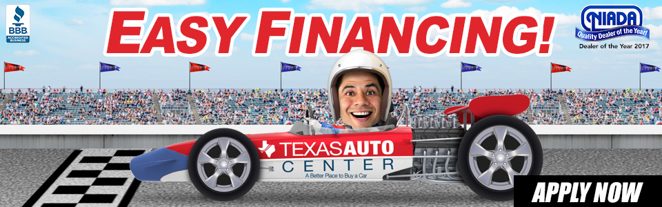 Easy financing. Apply now.