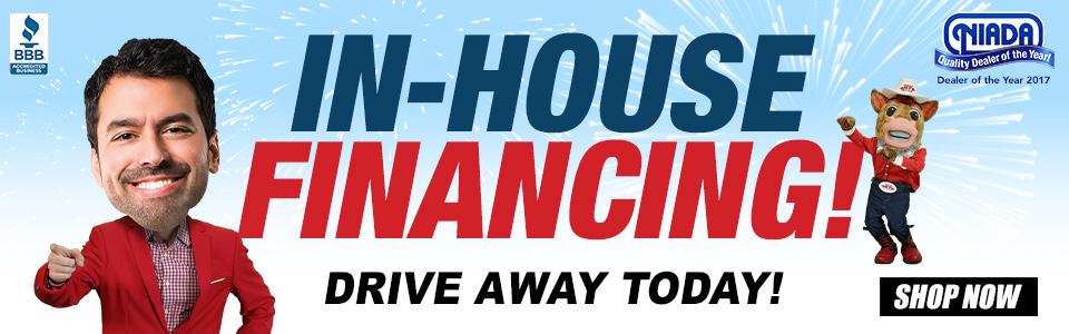Drive away today with Easy Financing.
